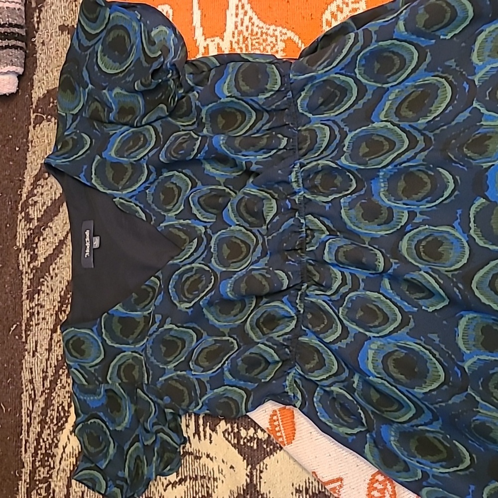 Peacock dress